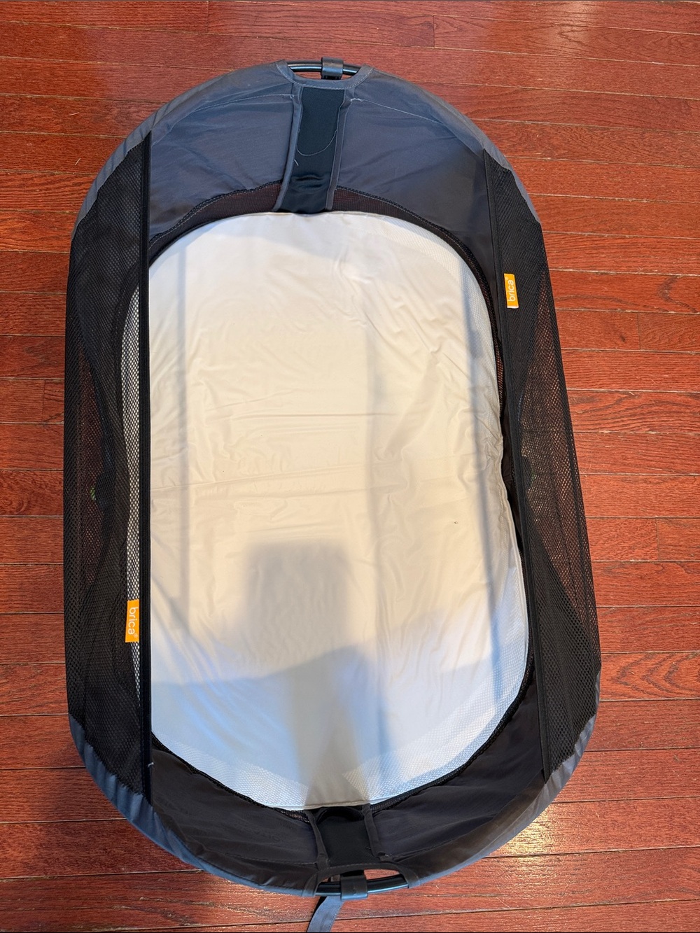 Brica Black Portable Bassinet